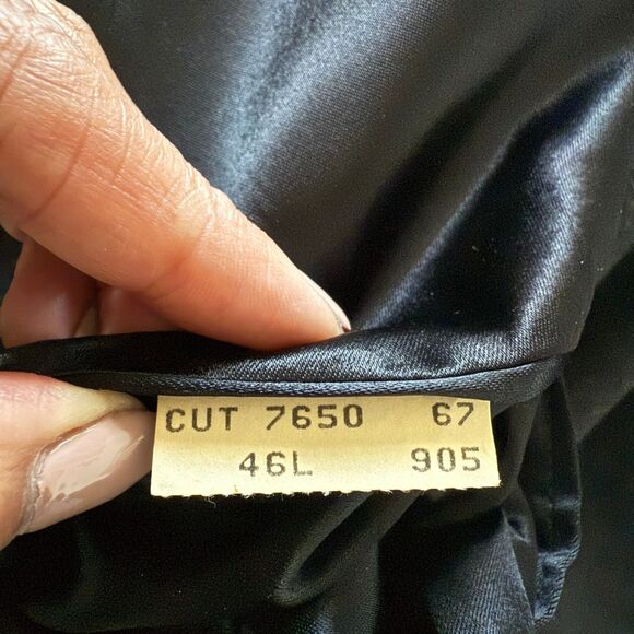 Brooks Brothers Union Made 7650 Gray Wool Long Coat Men’s Made in USA Sz 46L - Picture 6 of 9